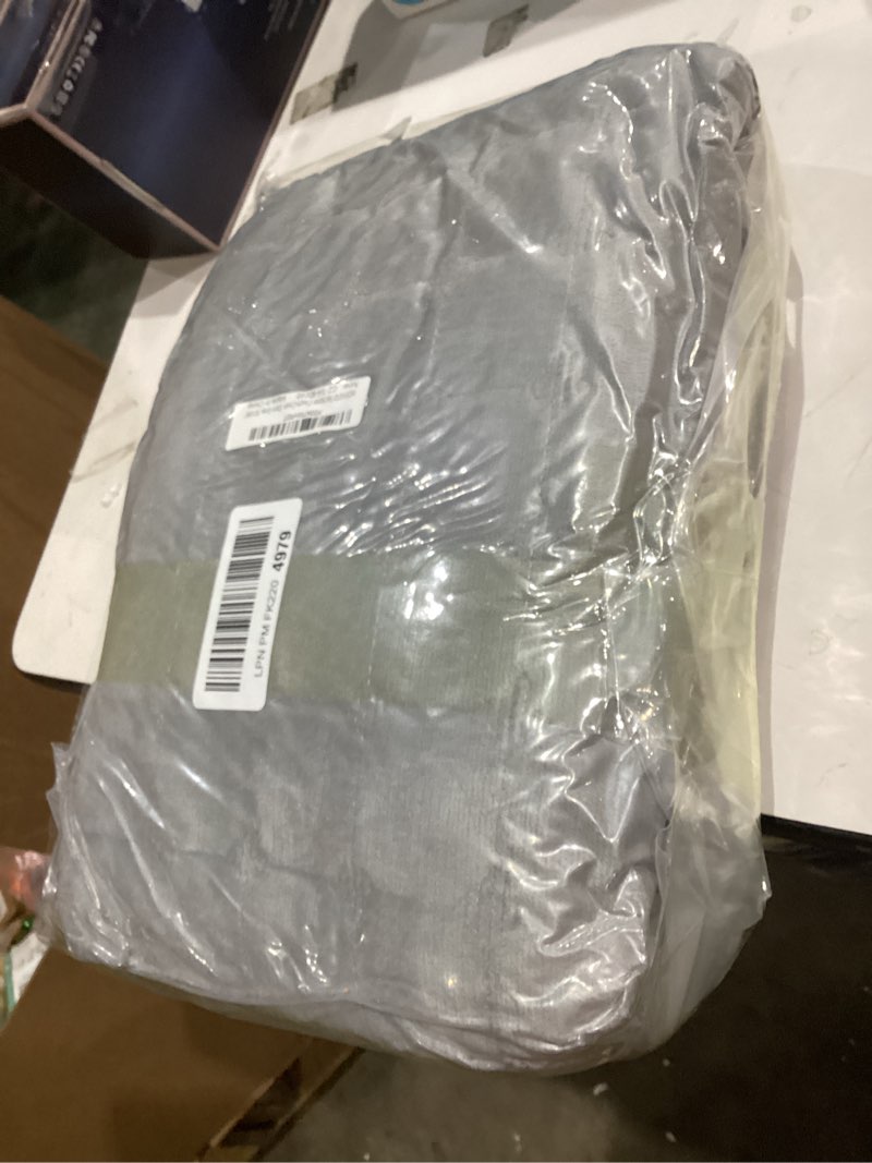 Condition photo showing New/Like New for Velvet Couch Cover, Washable Sectional Sofa Cover, Anti Slip Sofa Slipcovers for 3 Cushion Couch Sofa L Shaped Recliner, Furniture Protector Covers for Pets Kids(Dark Grey, Only 1 PCS) Dark Grey 1pc/36"x 94"/Rectangular
