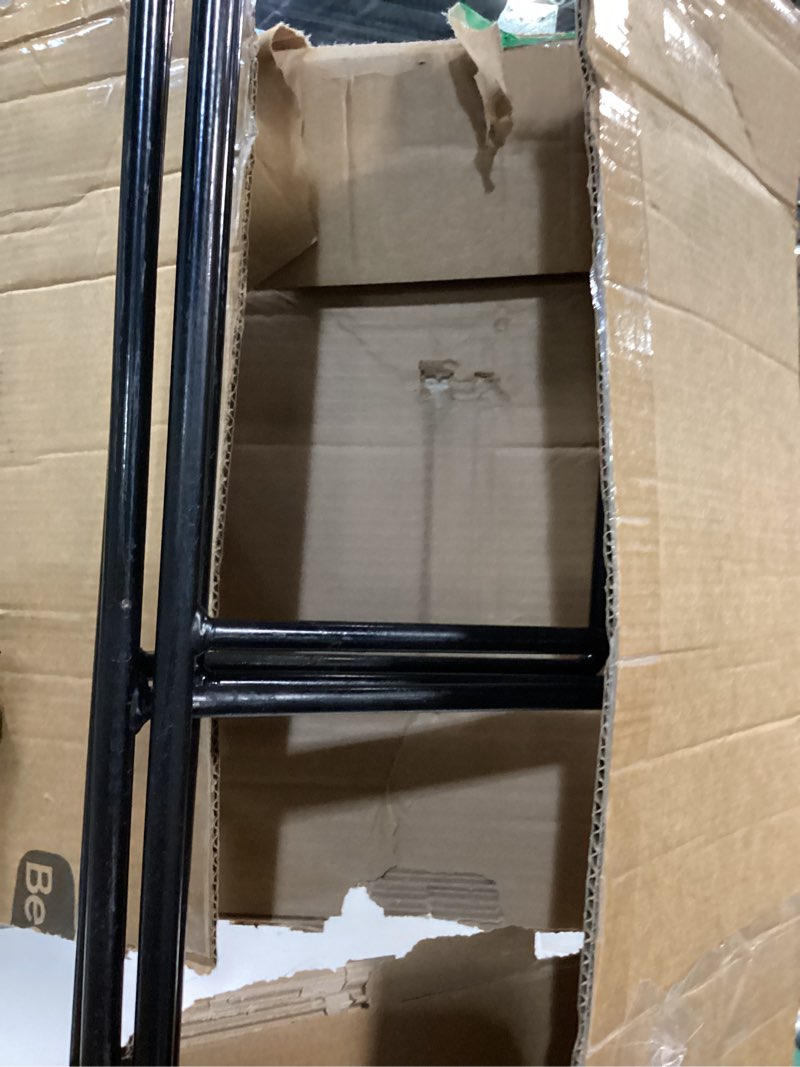 Condition photo showing Good Condition for beau jardin 4 pack solid shepherds hook 65in tall one piece structure no assembly required 1/2in thick heavy duty shepards hook for bird feeders pole garden outdoor plants lanterns wedding metal 65inch-4pack no assembly outward