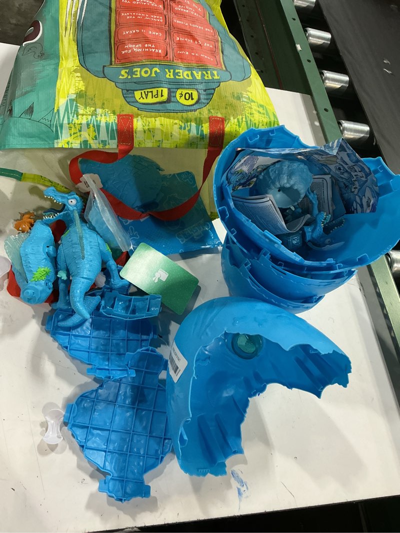 Condition photo showing As Is for ZURU Smashers Mini Smashable Egg with Many Surprises! - Exclusive Dino Ice Age T-Rex - Slime, Dinosaur Toy, Collectibles, Toys for Boys and Kids