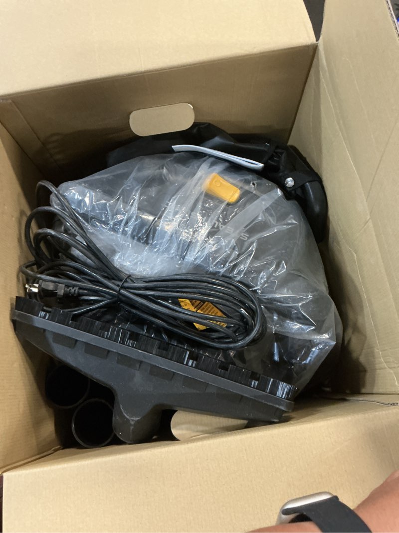Condition photo showing Good Condition for dewalt stealthsonic quiet 12-gallon 5.5-hp corded wet/dry shop vacuum with accessories included