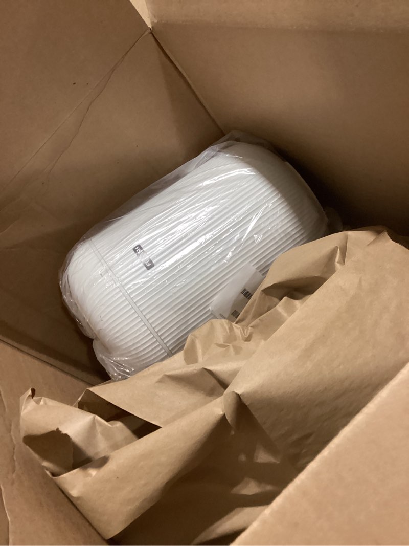 Condition photo showing Good Condition for uralfa motion sensor trash can with lid, 3 gallon / 11 l automatic bathroom trash can, touchless trash bin, smart plastic garbage can for bedroom, kitchen, living room, office, white white automatic