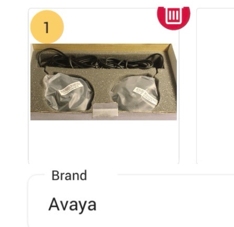 700289846 4690 and 1692 IP Expansion Microphones by Avaya