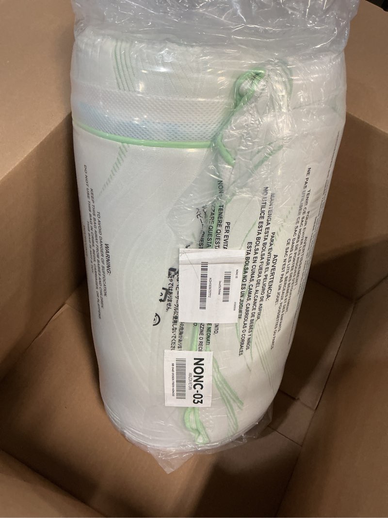 Condition photo showing New/Like New for Dual Layer 4 Inch Memory Foam Mattress Topper for Pressure Relief with 4X Support, 2" Pillow Top Queen Mattress Topper 50% Viscose Made from Bamboo Plus 2" Cooling Gel Memory Foam Comfort Mattress Pad