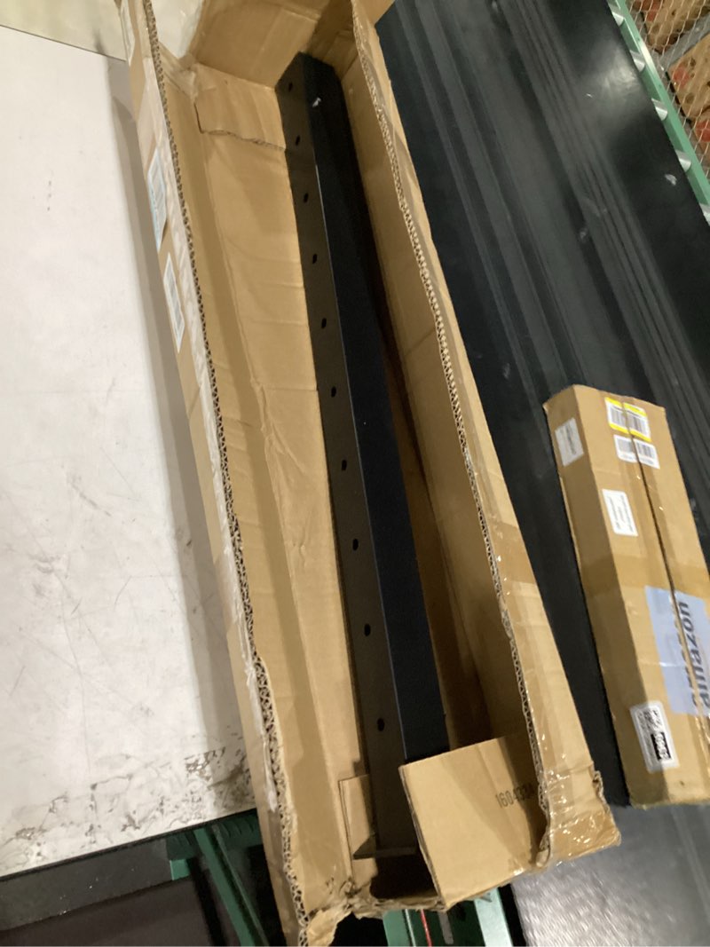 Condition photo showing As Is for muzata 5-10ft modular black cable railing kit 36 inch 2 stair post kit complete set cable railing system for stairs length adjustable easy diy with paper user guide (no handrail) rws1 ba4s 36" 5-10ft stair post kit