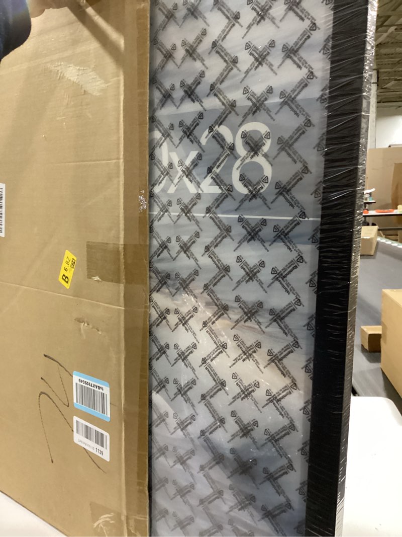 Condition photo showing As Is for 20x28 Picture Frame, Black 20 x 28 Poster Frame for Horizontal or Vertical Wall Mounting, 1 Pack Black 20x28