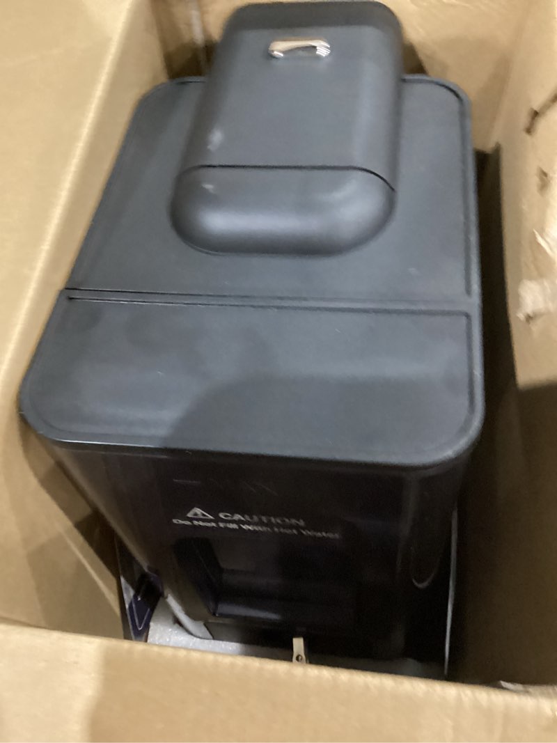 Condition photo showing As Is for SHARDOR Single Serve Coffee Maker 2.0, Hot and Iced Coffee Machine for K Cup Pods & Ground Coffee, 6 to 14 oz Brew Sizes, 50 oz Removable Water Tank, Bold Brew Setting, Stainless Steel, Black Matt Black