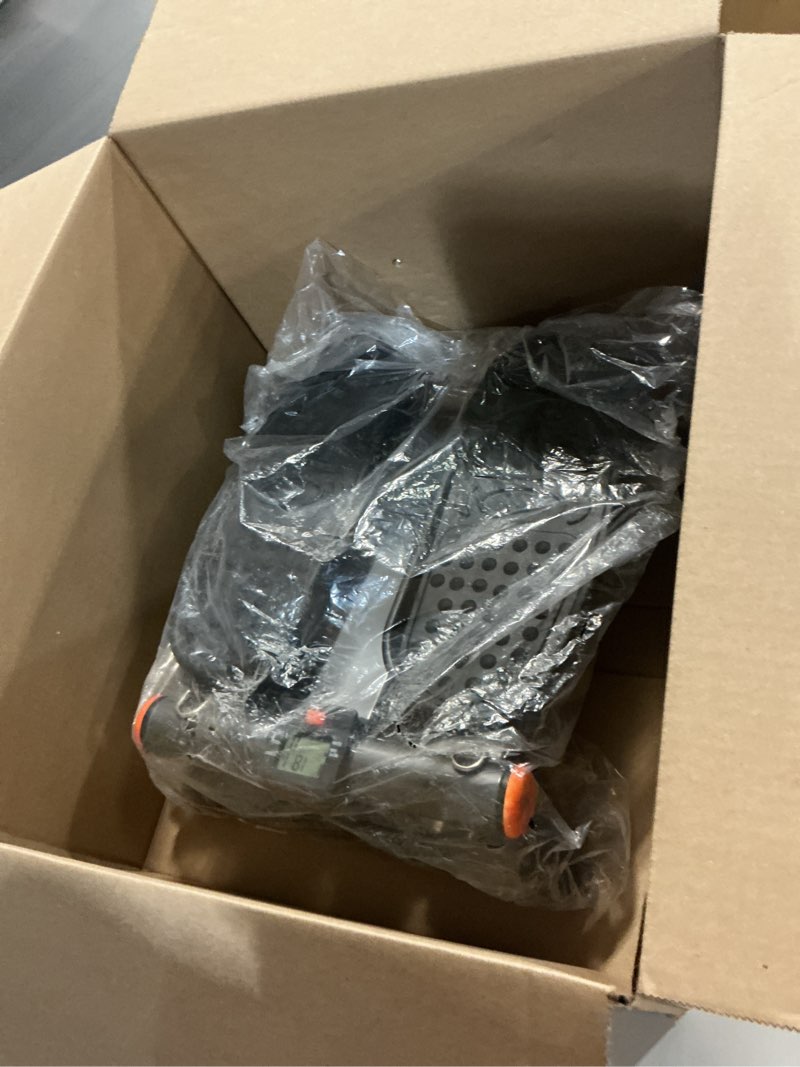 Condition photo showing As Is for Niceday Steppers for Exercise, Stair Stepper with Resistance Bands, Mini Stepper with 300LBS Loading Capacity, Hydraulic Fitness Stepper with LCD Monitor Gray