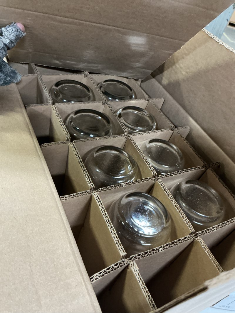 Condition photo showing Good Condition for Libbey Ascent Tumbler and Rocks Drinking Glasses Set of 16, Glass Drinking Glasses with Curvature, Versatile Glassware Set for Parties and More 01 - Ascent