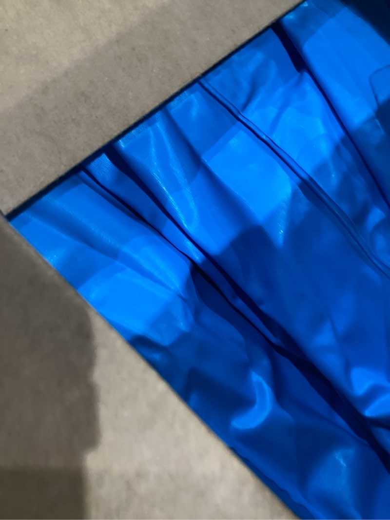 Condition photo showing As Is for culaluva inflatable bounce house: jump bouncer castle slide combo - 7 in 1 for kids 3-6 - with 370w blower - for indoor outdoor play shark