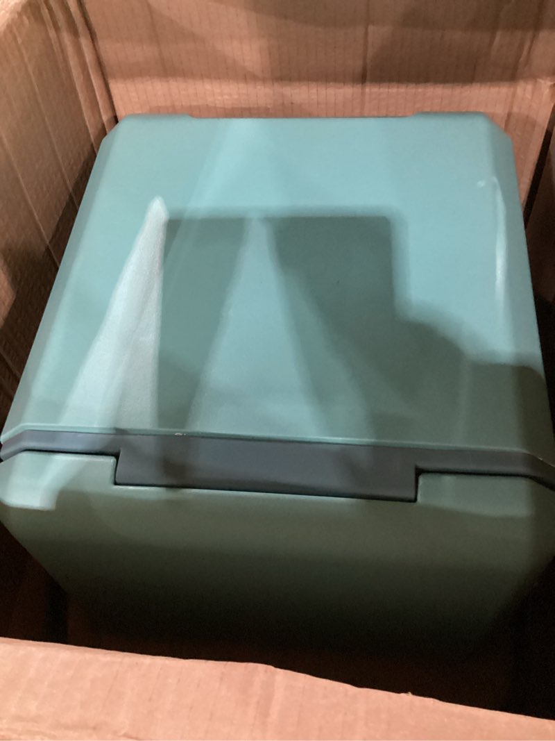 Condition photo showing Good Condition for igloo tag along too coolers | insulated hard shell picnic style cooler | rolling ice chest lagoon teal highrise