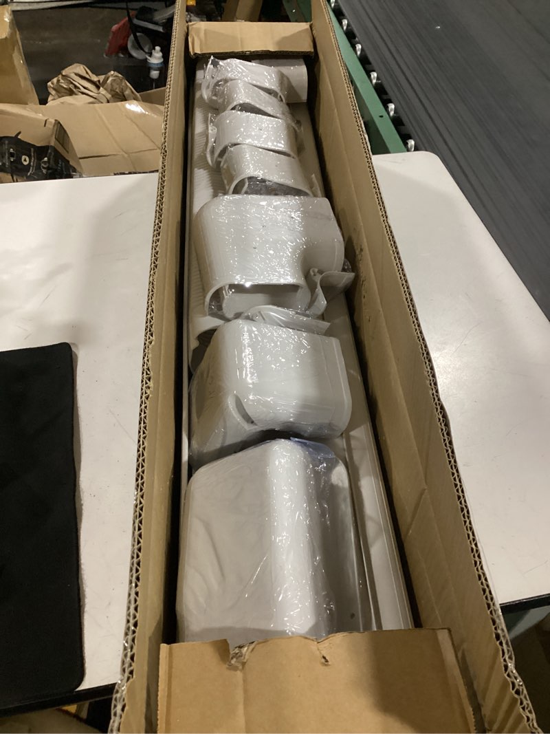 Condition photo showing New/Like New for 4'' 19.5 ft mini split line cover set, pvc & pp pipe covers for mini split lines, line guard for central ac, white line set cover kit white 4" x 19.5 feet