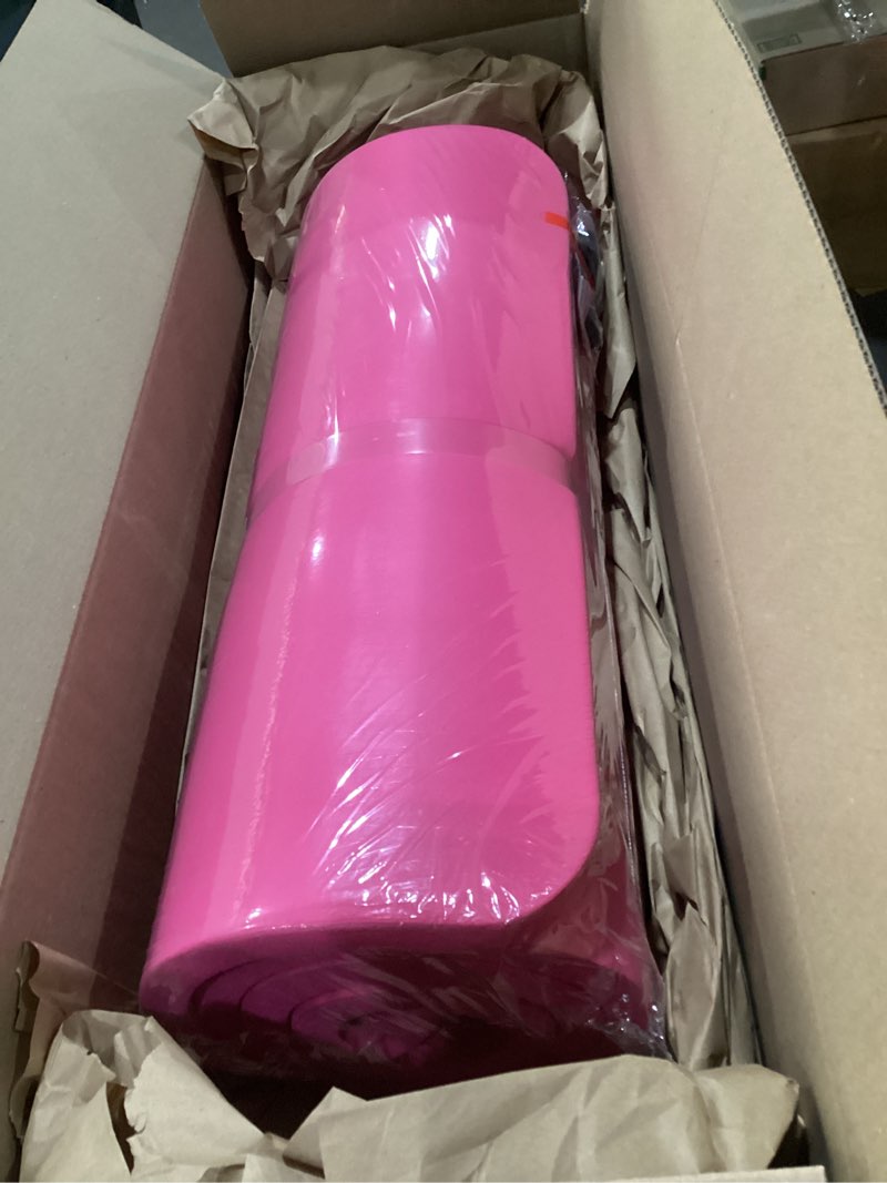 pink yoga mat