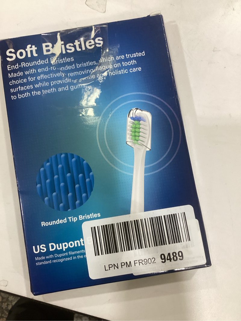 Condition photo showing New/Like New for Zekecare Replacement Toothbrush Heads, Compatible with Soni-Care Click-on Toothbrush Handles, 8 Standard Phi-Lips SoniCare Replacement Heads Extra Soft Dupont Bristles for Your Teeth, White