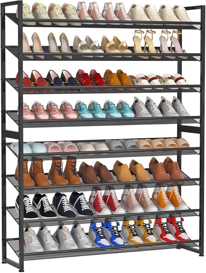 X004P8L9QD Fia - NEYCIL Large Shoe...4\" Dx 71.2\" H, Black