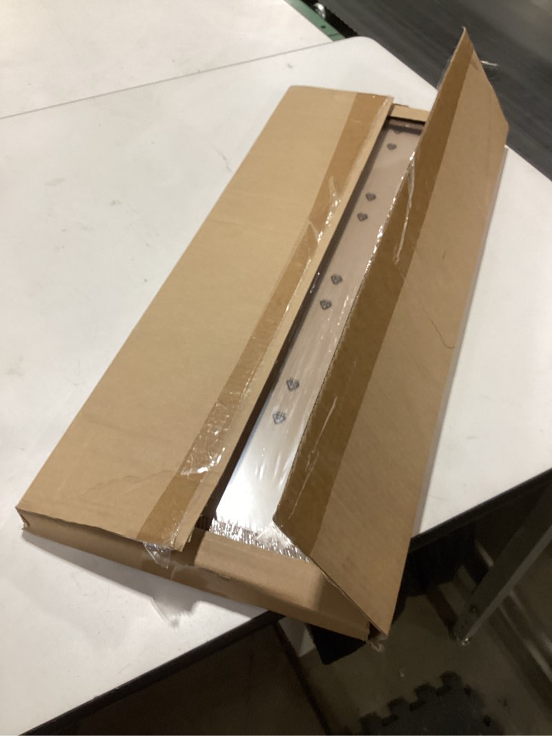 Condition photo showing New/Like New for 8x24 Frame Rustic Brown, Distressed 24x8 Picture Frame, Art Pic Hanging Poster Frame, 8 by 24 Gallery Family Concert Portrait Wall Photo Frame Anniversary/Birthday/Wedding/Thank you/Christmas Gift