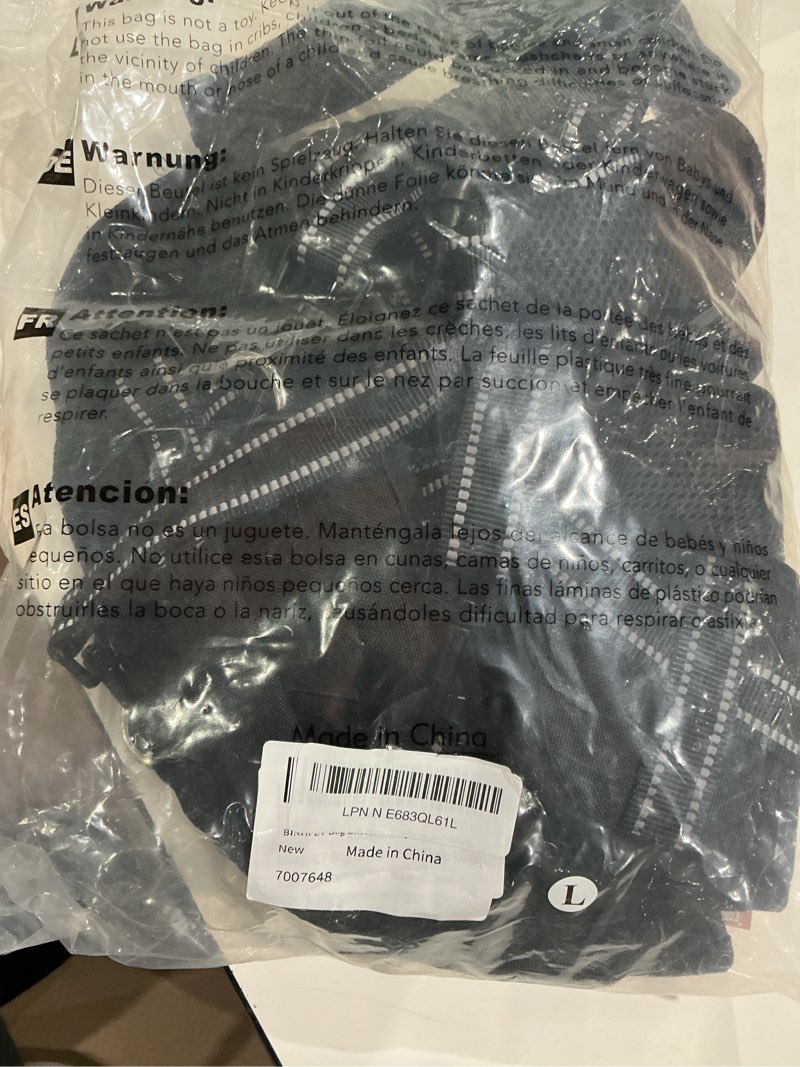 Condition photo showing Good Condition for bingpet dog lift harness for large dogs,full body support rehabilitation dog sling carrier with handles,reflective multifunctional mobility assistance vest for senior pets joint injuries,arthritis,l black large