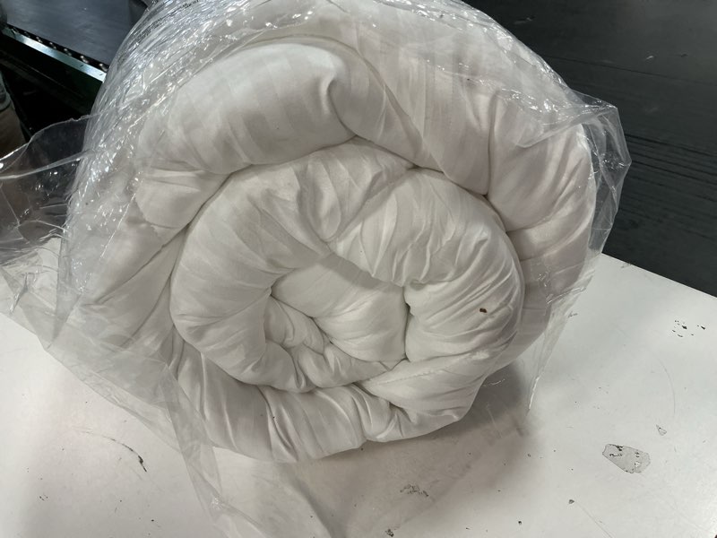 Condition photo showing As Is for BEDLORE Full Mattress Topper, Thick Pillow Top Pad for Back Pain Relief, Cooling Soft Mattress Cover with Deep Pockets 6-15 inch