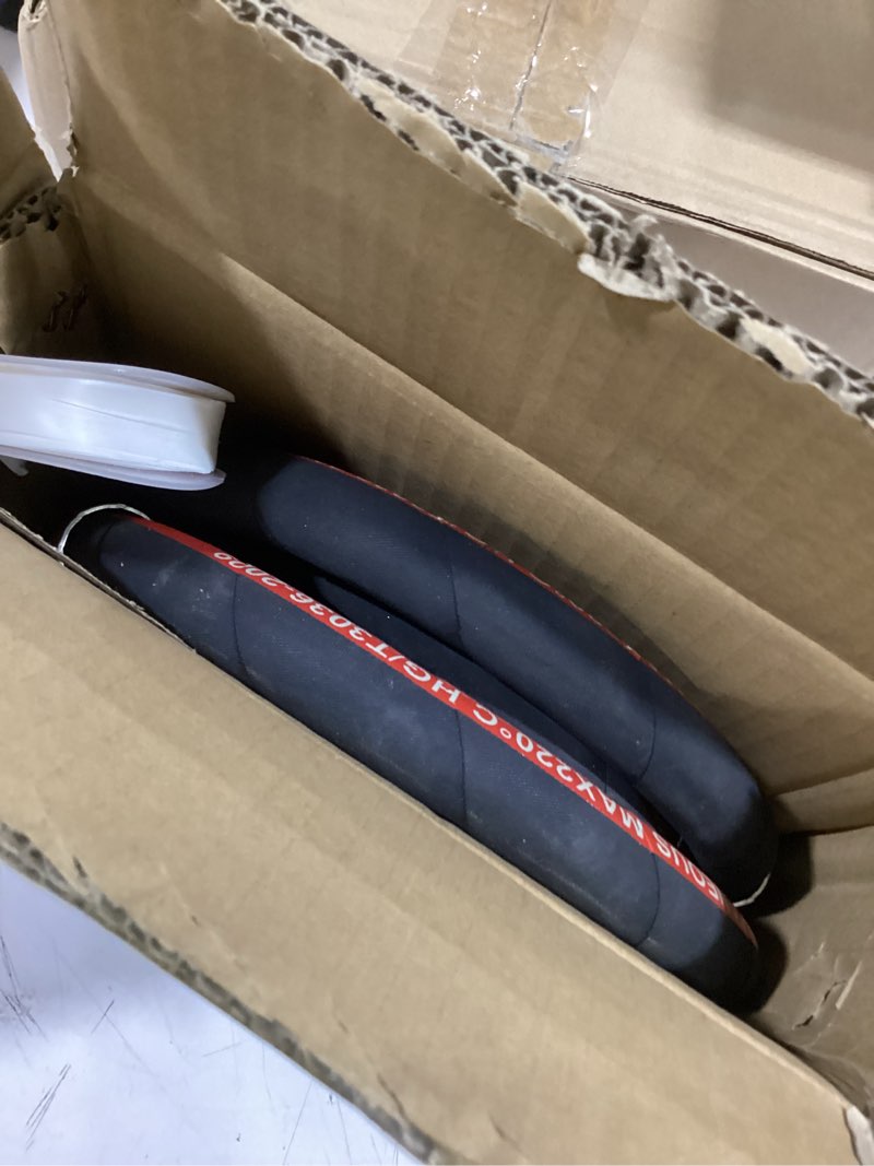 Condition photo showing Good Condition for 1/2" x 40" air compressor jumper hose kit - 1/2" male npt to 1/2" male npt swivel ends - 450 psi, 750°f stainless steel braided - industrial grade 1/2" x 40" stainless steel