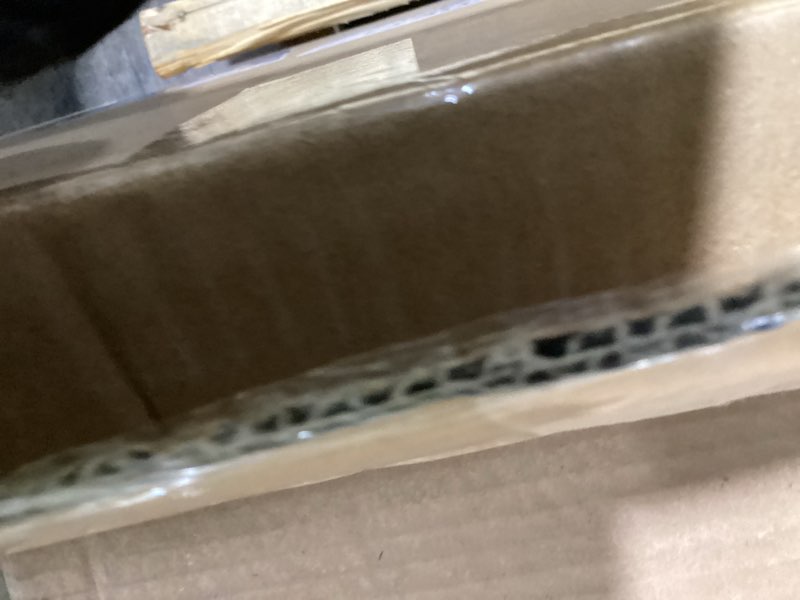 Condition photo showing Good Condition for IAE Wall Mounted Folding Table with Pine Wood,48" x 16" Floating Wall Desk,Laundry Folding Table with Shelf Brackets,Fold Down Desk Shelf,Folding Workbench for Home,Dining,Laundry Room,Kitchen Black 48*16* 8 Inch