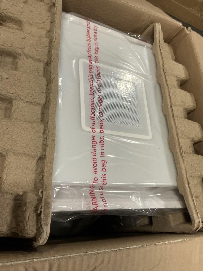 Condition photo showing Good Condition for homewerks 1.5-sone 110-cfm white decorative lighted bluetooth compatibility bathroom fan