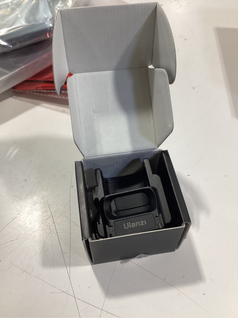 Condition photo showing Good Condition for ulanzi pk-06 expansion adapter accessories for dji osmo pocket 3 - aluminum protective cage metal bracket mount with 1/4 screw holes/gopro adapter/cold shoe/osmo action quick-release