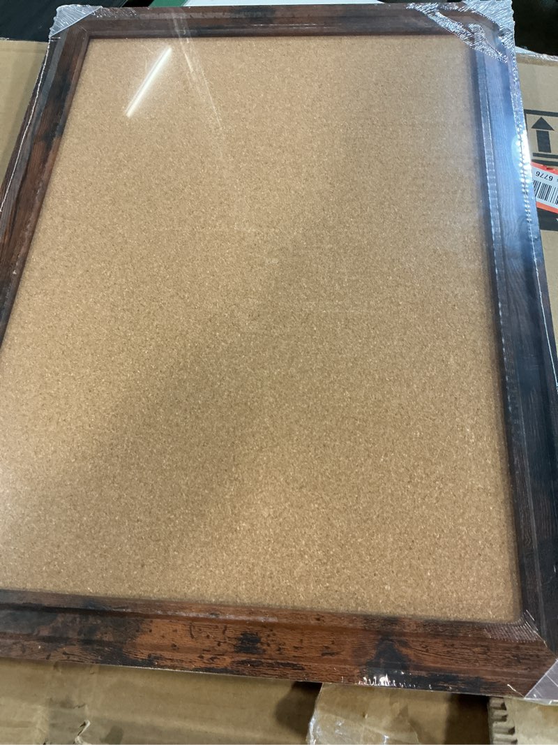 Condition photo showing New/Like New for QUEENLINK Bulletin Board,..ffice Decor, 10 Push Pins