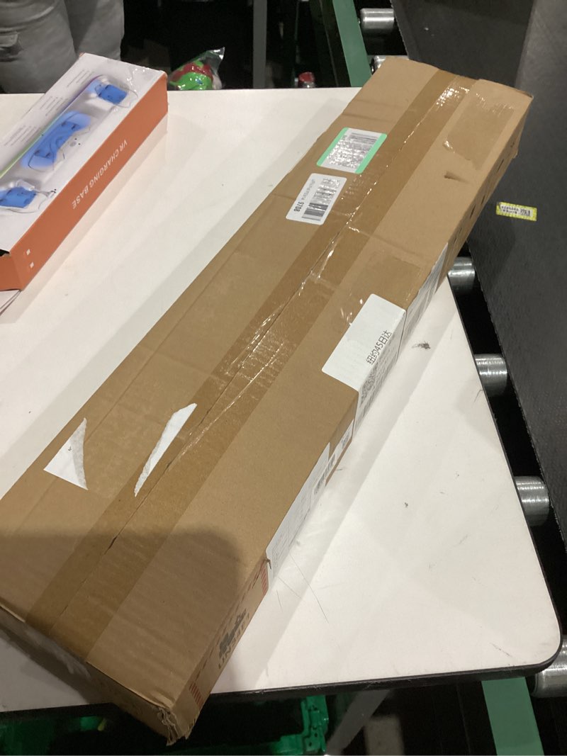 Condition photo showing As Is for HOTO Cordless Electric Spin Scrubber, IPX7 Full Body Waterproof Bathroom Cleaning Brush, Max 22 in-lb, Shower Scrubber Brush with Long Handle, 6 Brush Heads, Power Scrubber for Bathroom, Floor, Tile