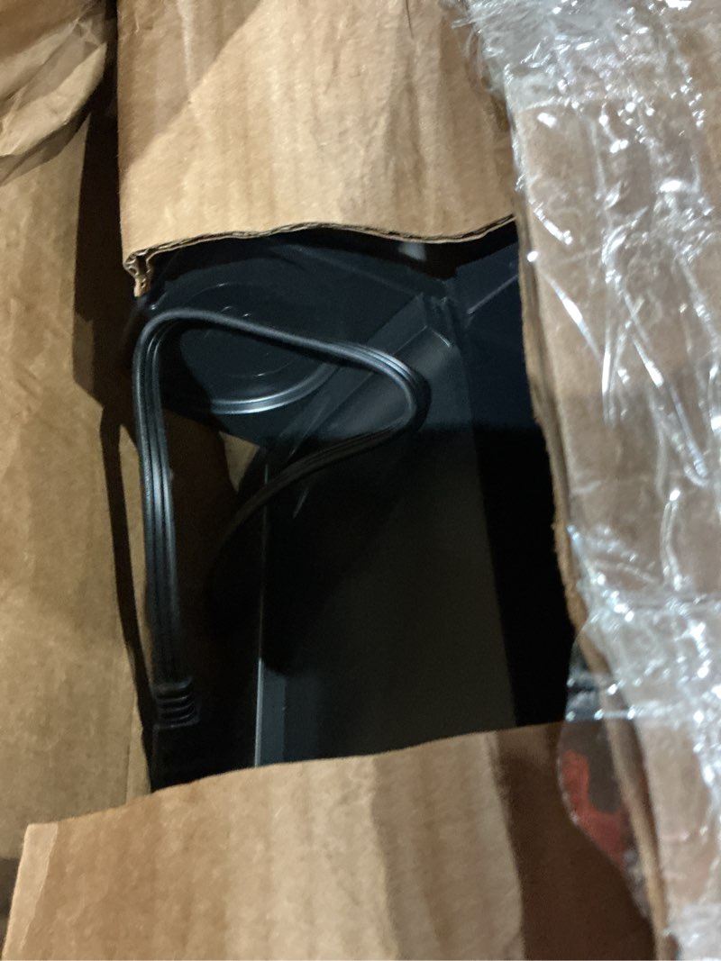 Condition photo showing As Is for keurig k-elite single serve k-cup pod coffee maker, with strength and temperature control, iced coffee capability, 8 to 12oz brew size, programmable, brushed slate