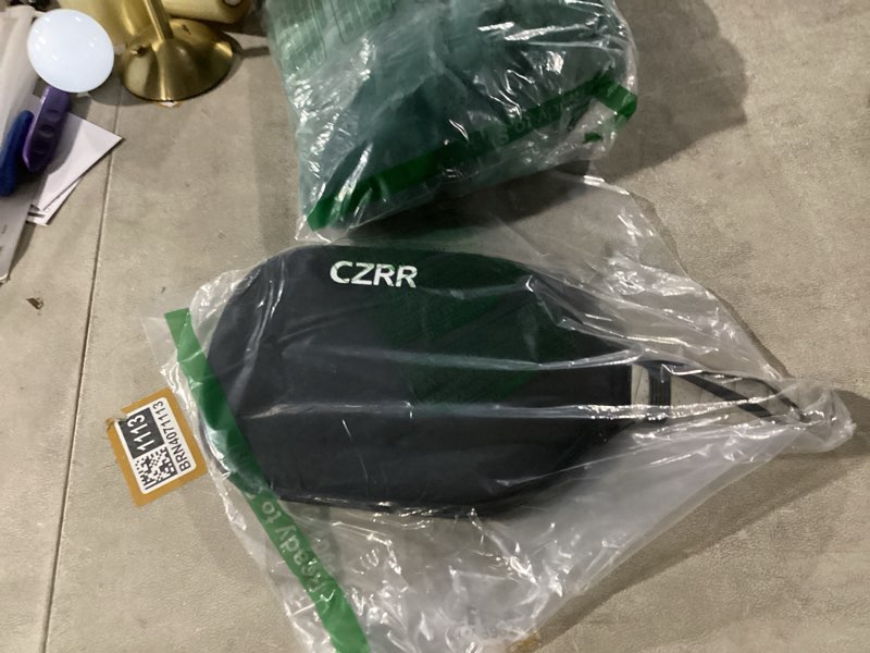 Condition photo showing Good Condition for Pickleball Paddles, Carbon Fiber Pickleball Paddle with a 16mm Shark Power Polymer Core, The Pickleball Rackets Designed for Ultimate Spin & Consistency 16mm Standard Red - Carbon Fiber & Kevlar