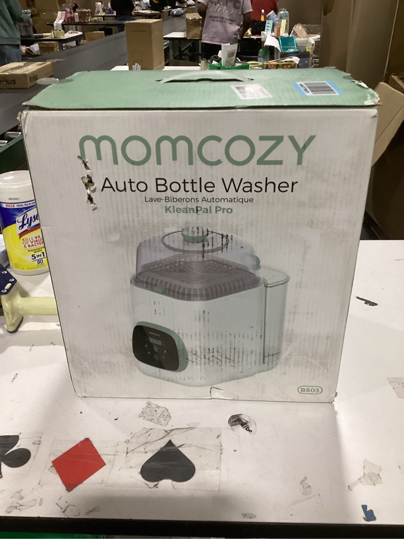 Condition photo showing New/Like New for Momcozy KleanPal Pro Baby Bottle Washer, Sterilizer & Dryer - All-in-One Cleaning Machine for Bottles, Pump Parts & Baby Essentials - Time-Saving & Effortless Care