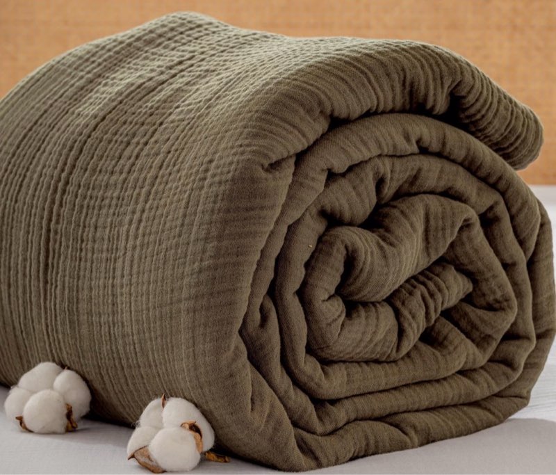quince organic airy gauze box quilt(quince )