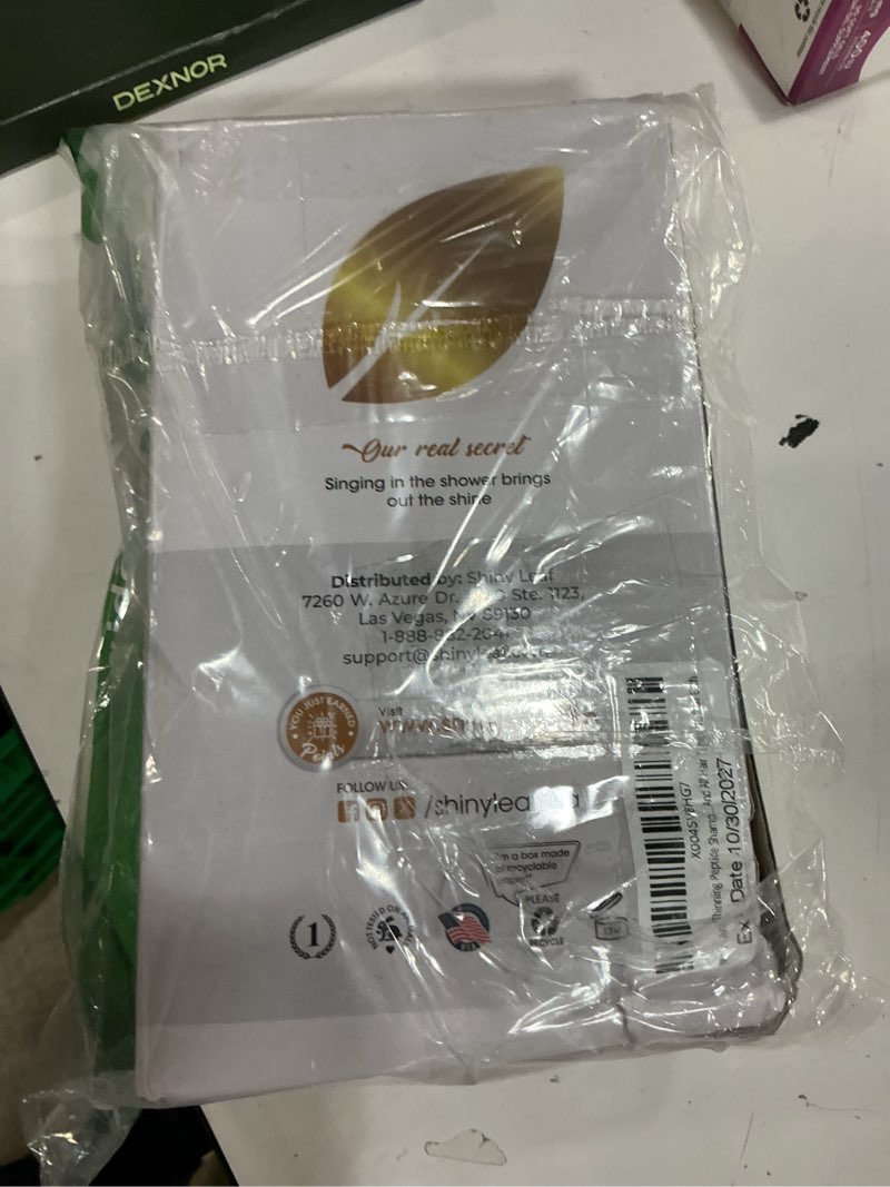 Condition photo showing New/Like New for Anti-Thinning Peptide Shampoo And Conditioner – Sulfate Free Thickening Hair Fromula With Biotin, Caffeine & Saw Palmetto Made In USA For Women & Men, Safe For Color-Treated Hair, 16 fl.oz Each 16 Fl Oz (Pack of 2)