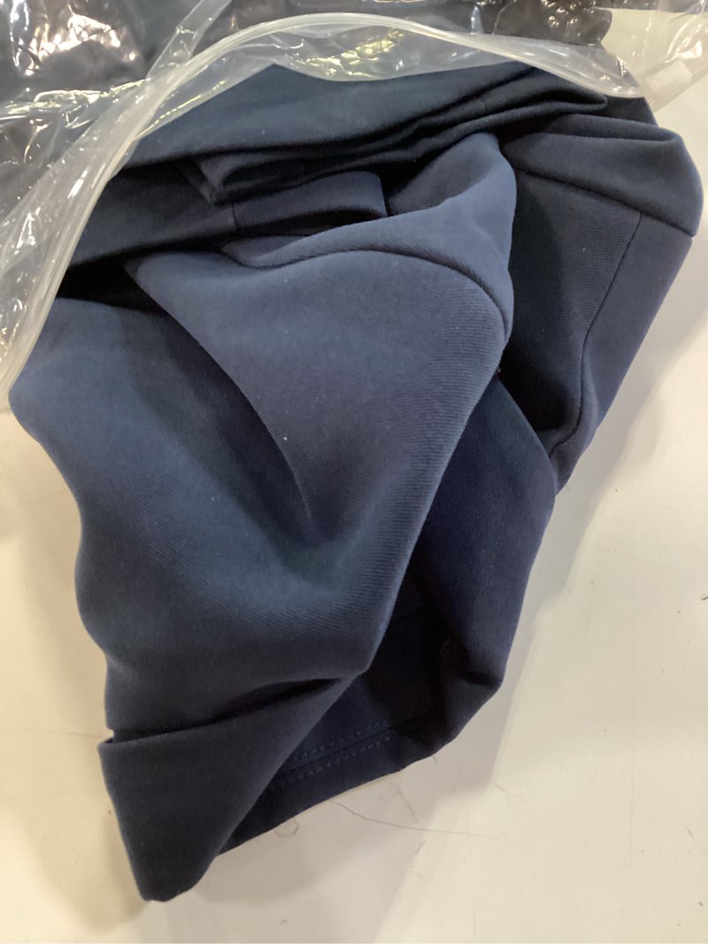 Condition photo showing Good Condition for luvamia dressy blazers for women button long sleeve lapel business casual outfits office work suit blazer with pockets small navy blue