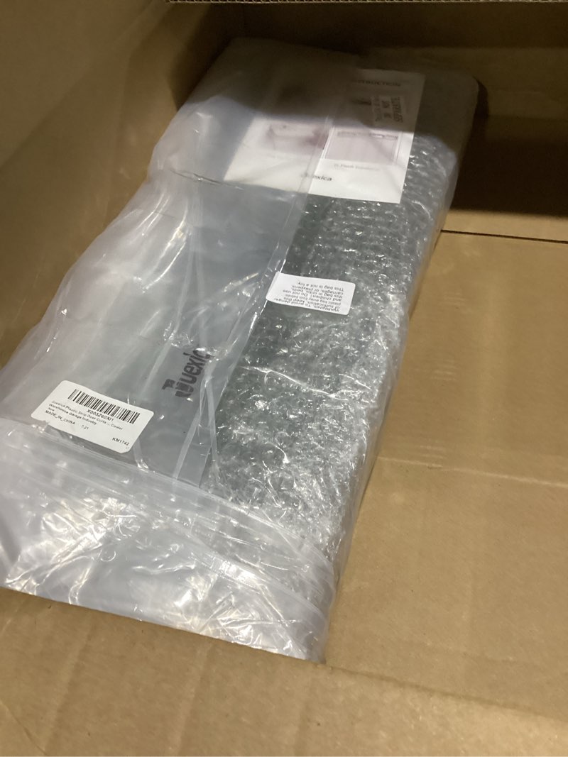 Condition photo showing Good Condition for Juexica 84 x 96 Inch Plastic Strip Door Curtain Kit 0.08'' Walk in Cooler Curtains Thickness PVC Freezer Door Curtain Smooth Waterproof Hurricane Shutters Gate for Warehouse Garage Industry (Clear) Clear 84 x 96 Inch