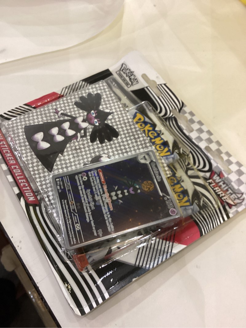 Pokemon TCG Scarlet & Violet 10.5 White Flare Tech Sticker Blister