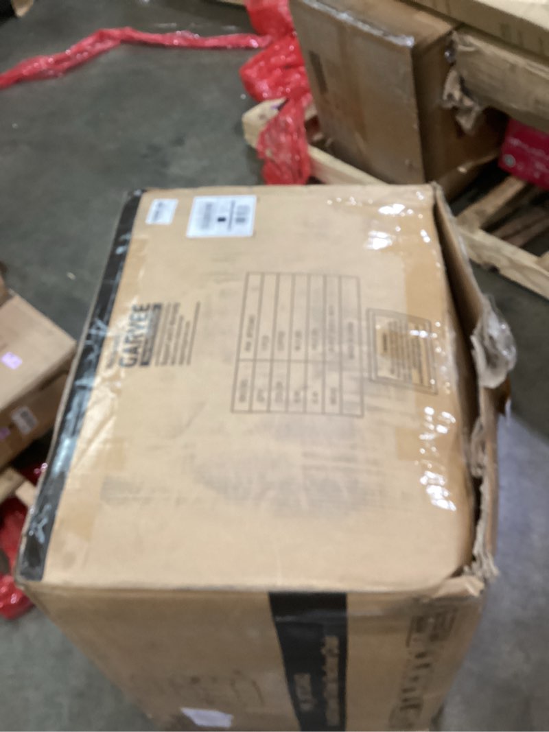 Condition photo showing New/Like New for Garvee Rocking Recliner Chair, 360° Swivel Rocker Chair for Living Room, Upholstered Fabric Glider Nursery Chair with Side Pockets for Small Spaces, q235 Steel Frame Lazy Boy Recliner Single Sofa 33gh-brown