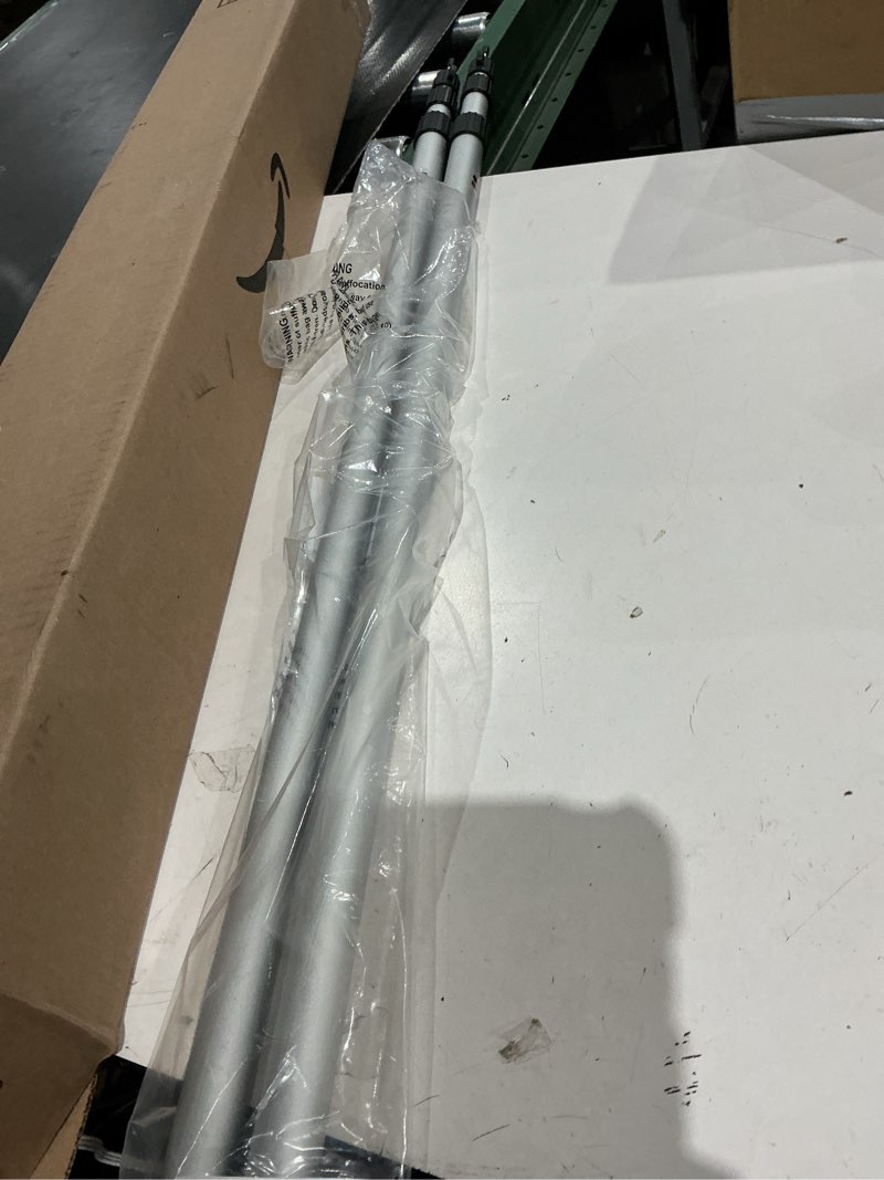 Condition photo showing Good Condition for sunnyglade 2 pcs adjustable tarp poles, silver , telescoping aluminum rods portable awning poles for camping,backpacking,hiking(set of 2)