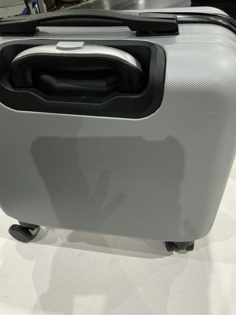 Condition photo showing As Is for land rover carry bag suitcase 22l travel size tsa new japan
