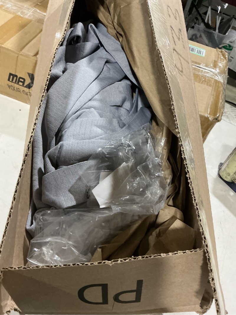 Condition photo showing As Is for 50ft washable knitted hose sock cover replacement for central vacuum cleaner with application tube - protects walls, floors, & furniture by lifesupplyusa knitted 50ft