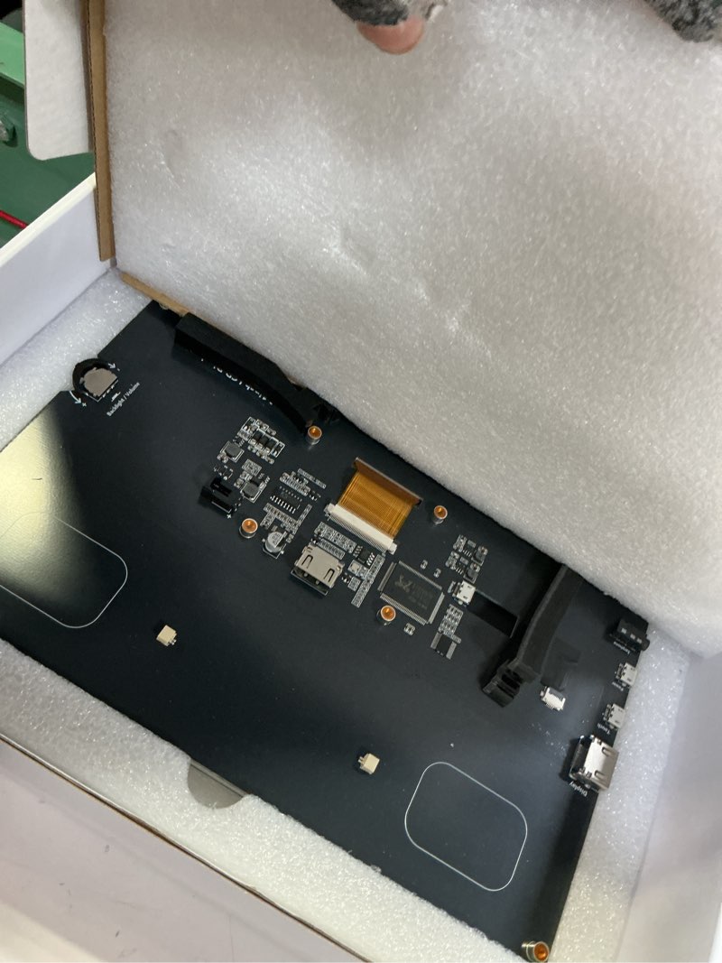 Condition photo showing Good Condition for raspberry pi screen, 10.1 inch touchscreen monitor, ips 1024×600, dual built-in speakers, hdmi portable monitor compatible with raspberry pi 5/4/3/zero,driver free