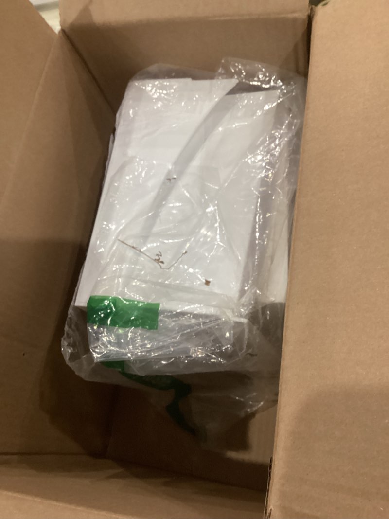 Condition photo showing As Is for Buffet Risers, Food Risers for Buffet Table, Display Stand Shelf for Catering Dessert Jewelry Collectibles Figures Show, Acrylic Cube Display Nesting Risers with Hollow Bottoms 3PCS 6''x7''x8''