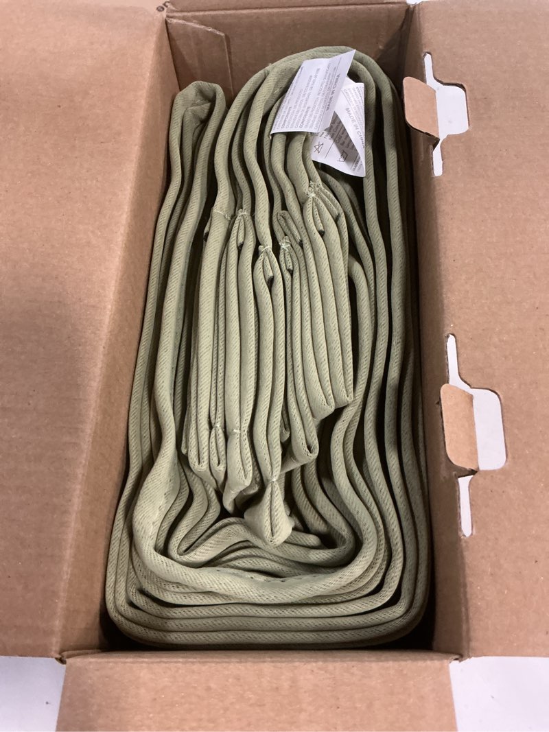 Condition photo showing Good Condition for miulee 4 panel sets short curtains 54 inch length for small windows, blackout top and bottom rod pocket mini curtains for bedroom bathroom basement kitchen privacy black out curtain, sage green sage green 40"w x 54"l (pack of 4)