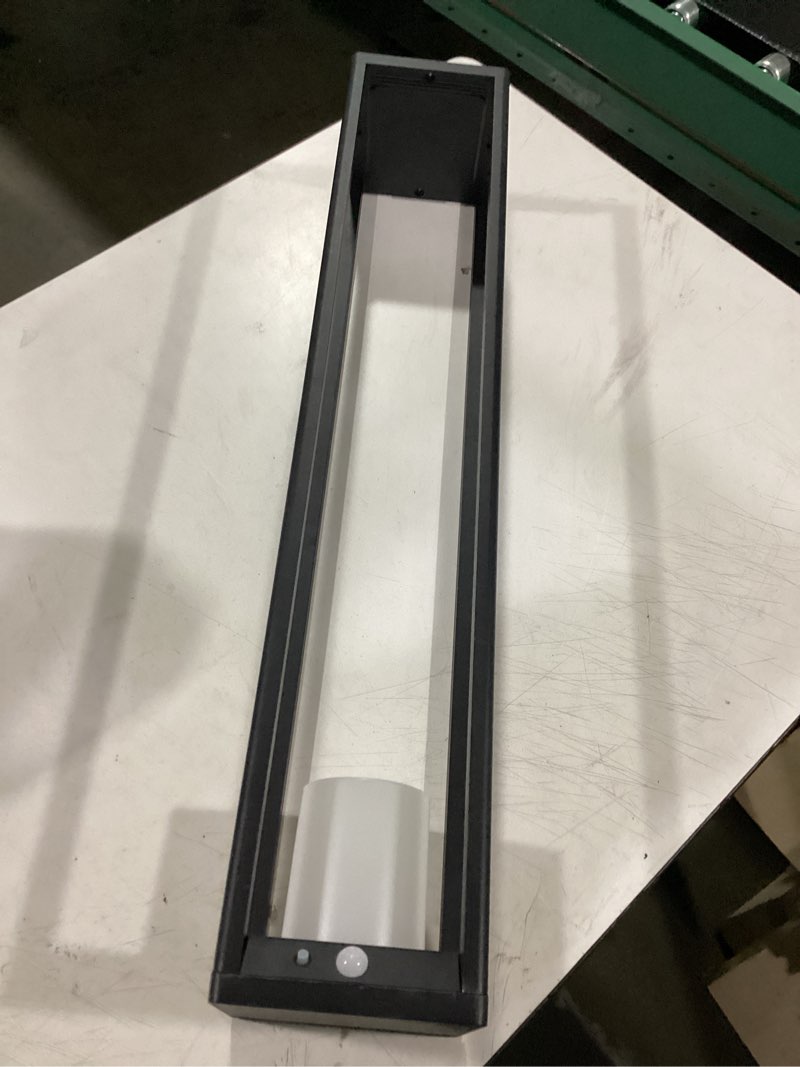 Condition photo showing Good Condition for solar floor lamp outdoor waterproof, motion sensor pathway lights | 32" aluminum, 600lm super bright, dusk to dawn long battery life, come assembled, suitable for patio lawns concrete or deck 32? floor lamp