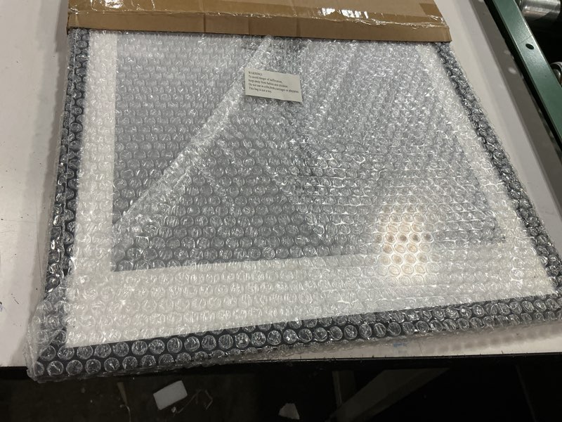 Condition photo showing New/Like New for upsimples 16x24 picture frame, display pictures 14x20 with mat or 16 x 24 without, wall hanging poster frames, black, 1 pack