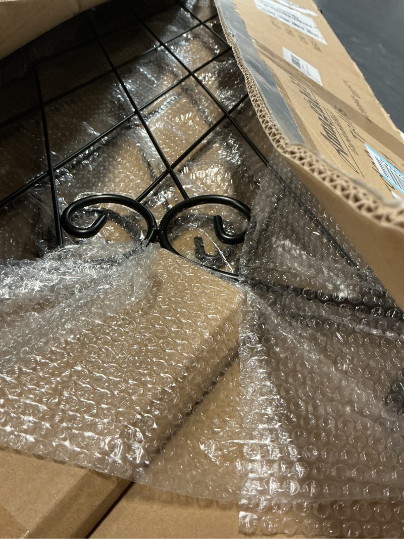 Condition photo showing Good Condition for amagabeli garden trellis for climbing plants 47” x 16” rustproof black iron plant trellis potted vines vegetables flowers patio metal wire lattices grid panels for ivy cucumbers clematis 2 pack gt03 47"x16" black-2pack