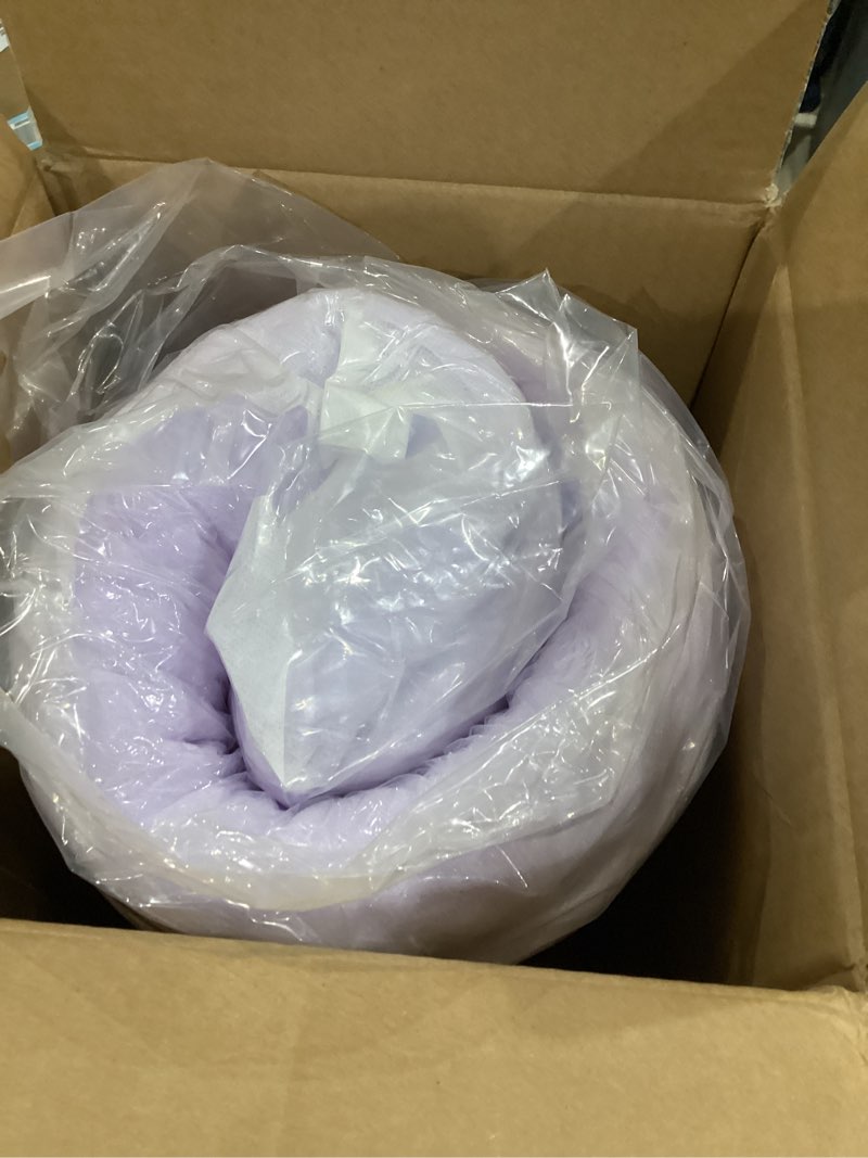Condition photo showing New/Like New for item similar ))))))best price mattress 3 inch egg crate memory foam mattress topper with soothing lavender infusion, certipur-us certified, dorm essentials, full full 3 inch egg crate