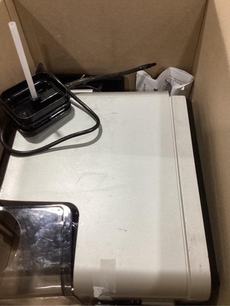 Condition photo showing New/Like New for 20-Bar Espresso Machine with Coffee Grinder & Milk Frother, 15 Grind Settings, Thermoblock Heating, Compact for Home Kitchen, Cappuccino/Latte Maker