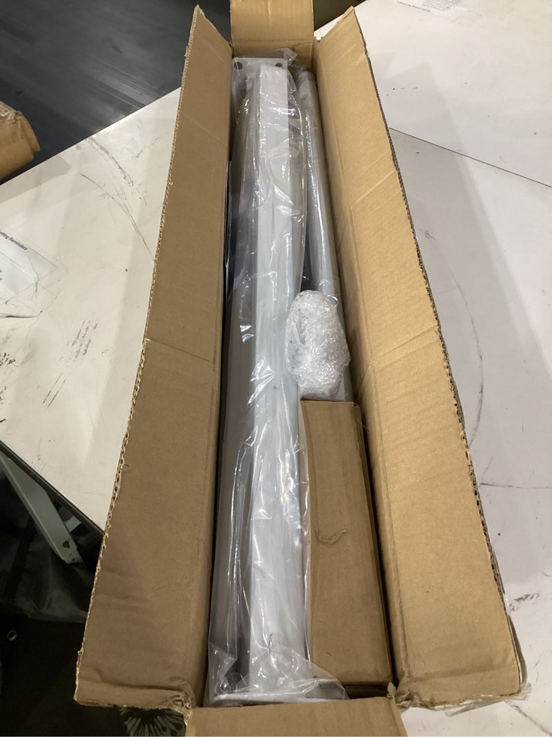 Condition photo showing Good Condition for hand rails for outdoor steps?stair handrail & indoor stair railing kit?railings for outdoor steps for fence & outdoor steps (1, white-straight, 2 step) white-straight 2 step 1