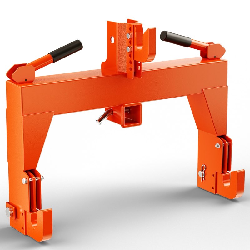 us 3-point quick hitch to category 1&2 tractors 3000lb lifting hitch lower arms