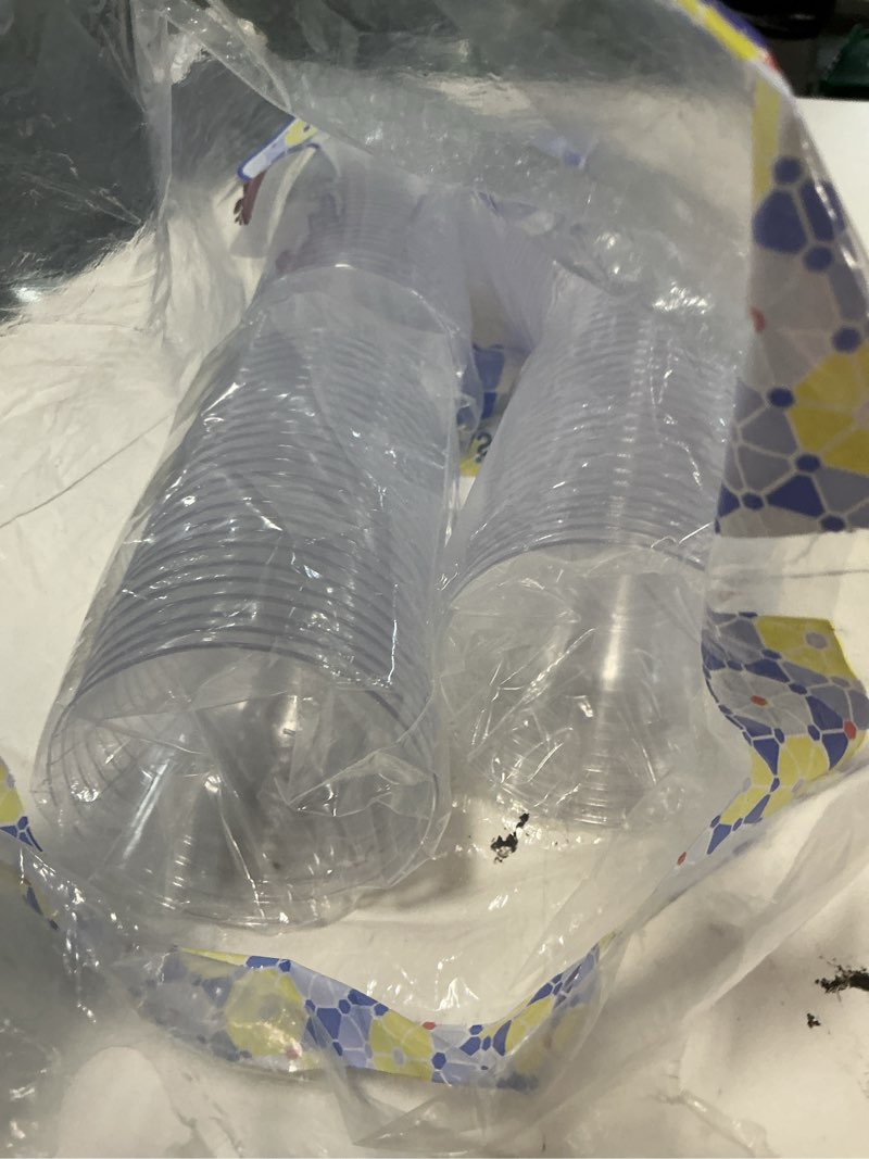 Condition photo showing Good Condition for comet tall rigid plastic drinking glass, 5-ounce, clear (600-count)